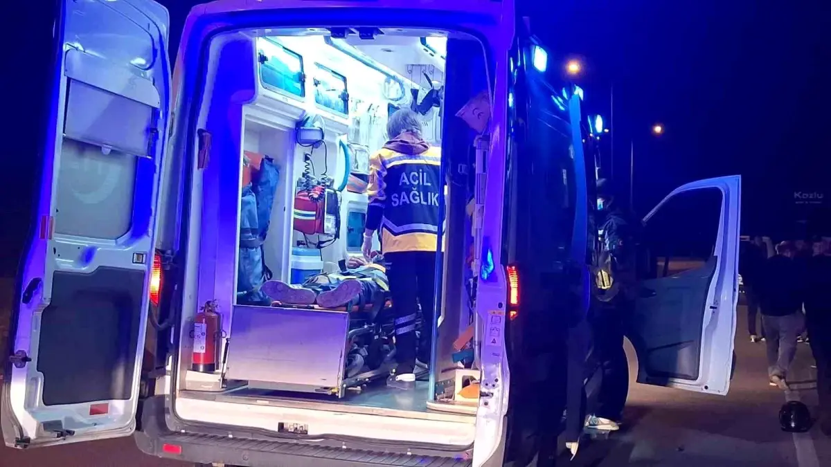 Çorum'da Motosiklet Kazasında 2 Yaralı