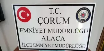 Çorum'un Alaca İlçesinde Uyuşturucu Operasyonu: 1 Gözaltı