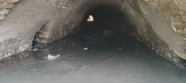 It emerged with the earthquake! They lived on it for years without knowing