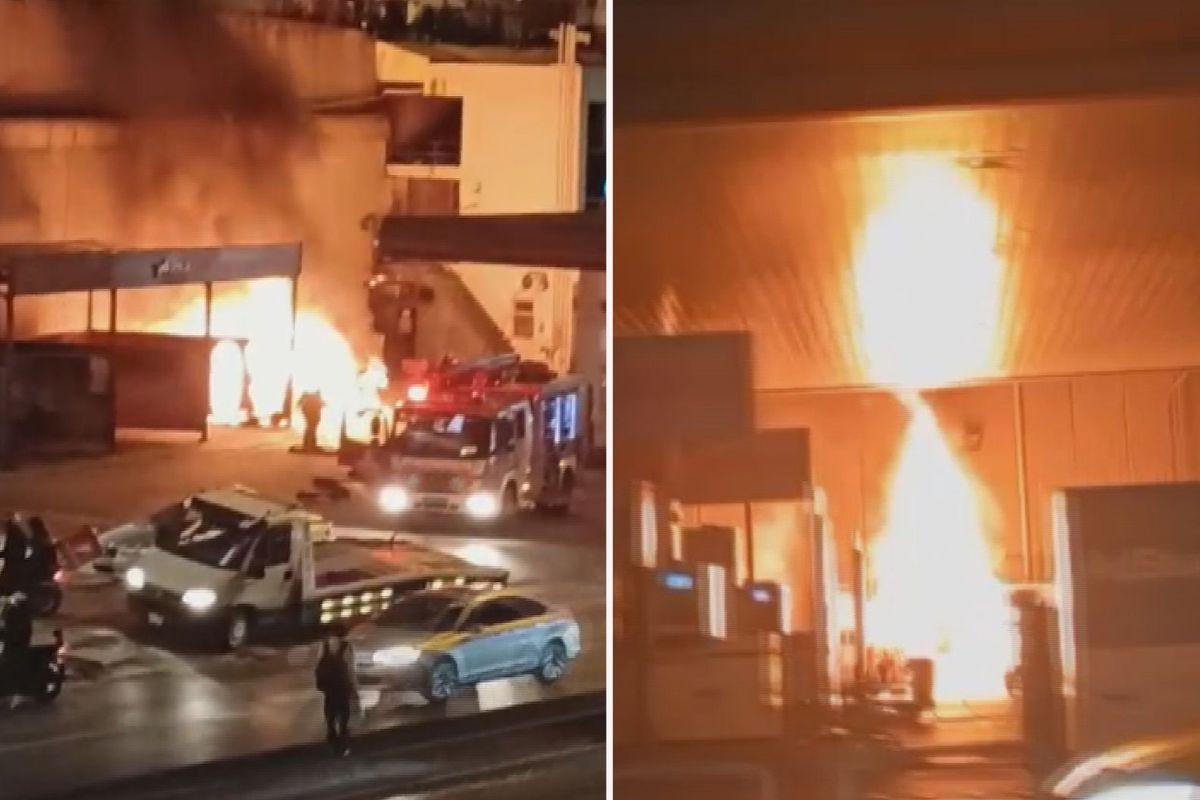 Esenyurt'ta şarjda olan elektrikli araç alev alarak patladı