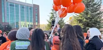 Eskişehir'de 'Şiddete Nokta Koy' Farkındalık Etkinliği Düzenlendi