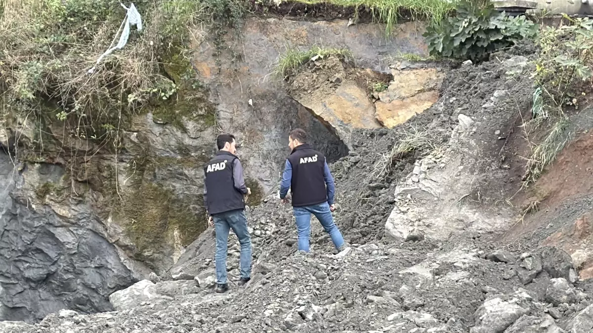 Amasra'da Toprak Kayması Sonrası Güçlendirme Çalışmaları Başlayacak
