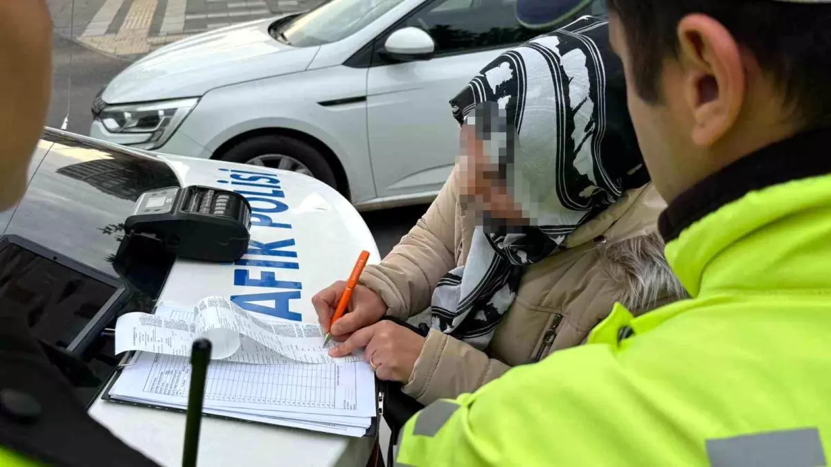 Diyarbakır'da Dronlu Trafik Denetimi: Kırmızı Işık İhlaline Ceza