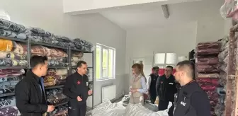 Ladik'te Deprem Afet Deposu Açıldı