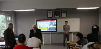 Of Milli Eğitim Müdürü Kabahasanoğlu'ndan vefat eden öğrencinin okuluna ziyaret