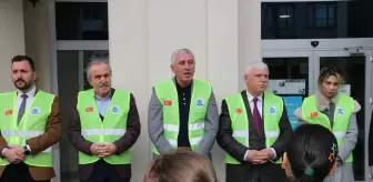 Of ilçesinde çevre temizliği etkinliği düzenlendi