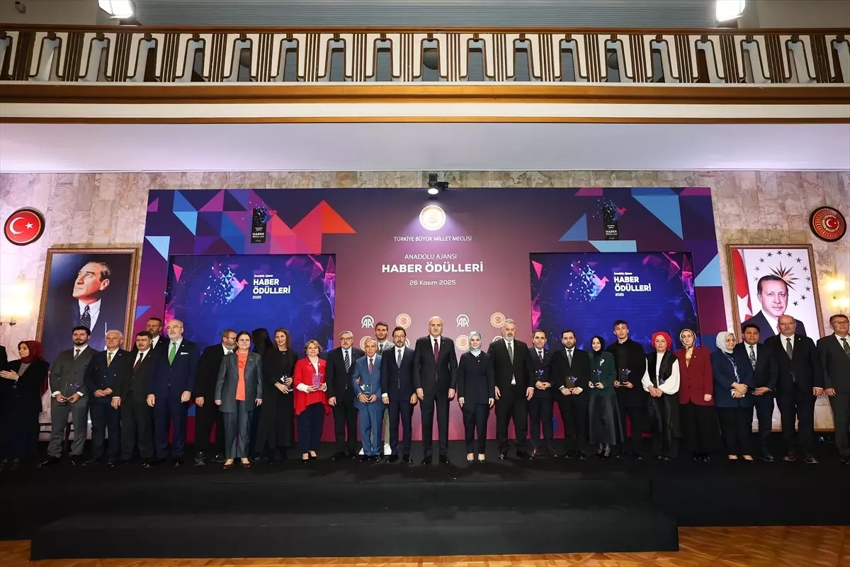 TBMM Başkanı Kurtulmuş, Anadolu Ajansı Haber Ödülleri Töreni'nde konuştu Açıklaması