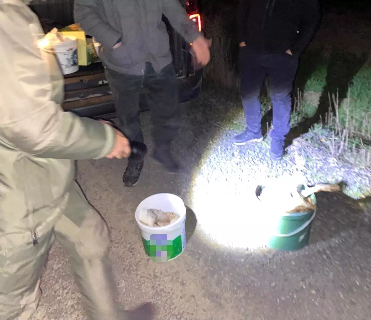 Tekirdağ'da Gece Tavşan Avına Ceza