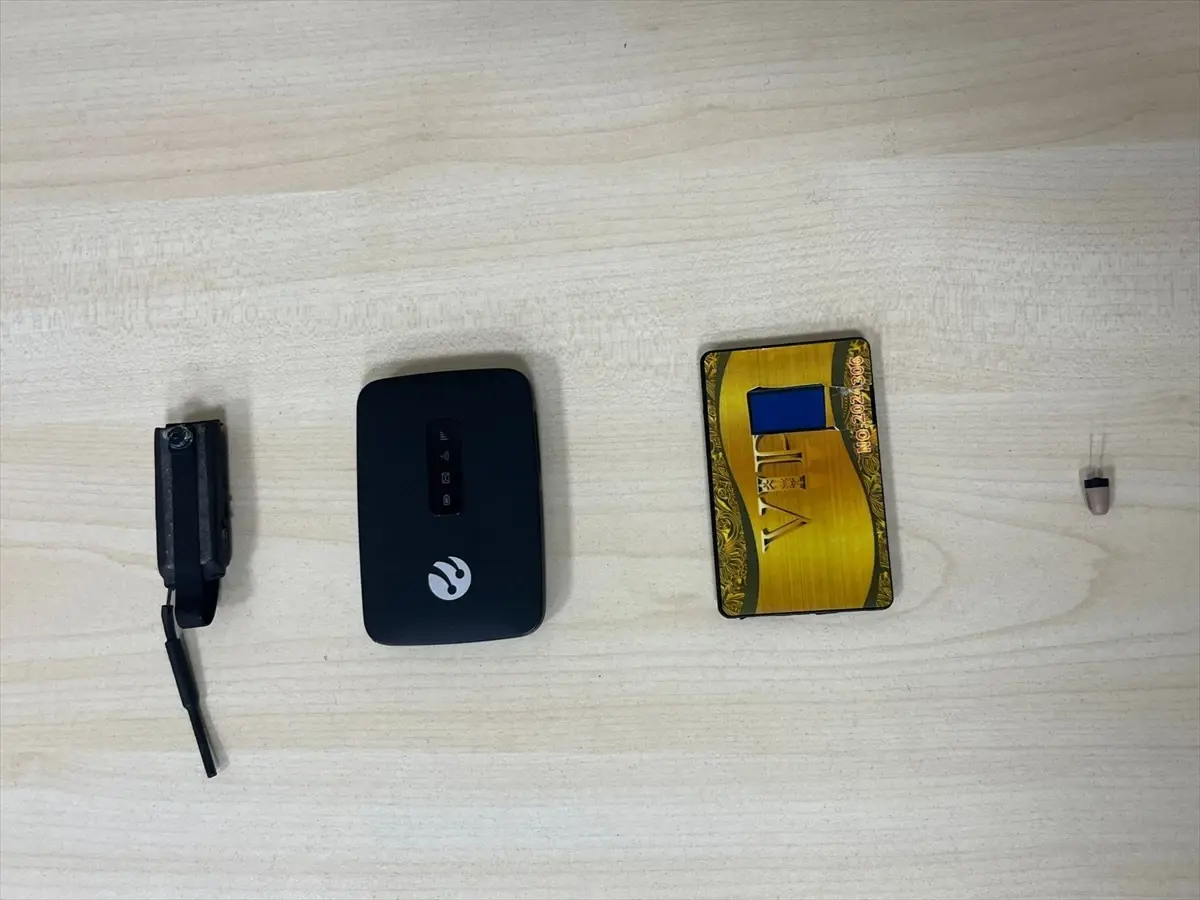 Tokat'ta bir kişi ehliyet sınavında kopya düzeneğiyle yakalandı