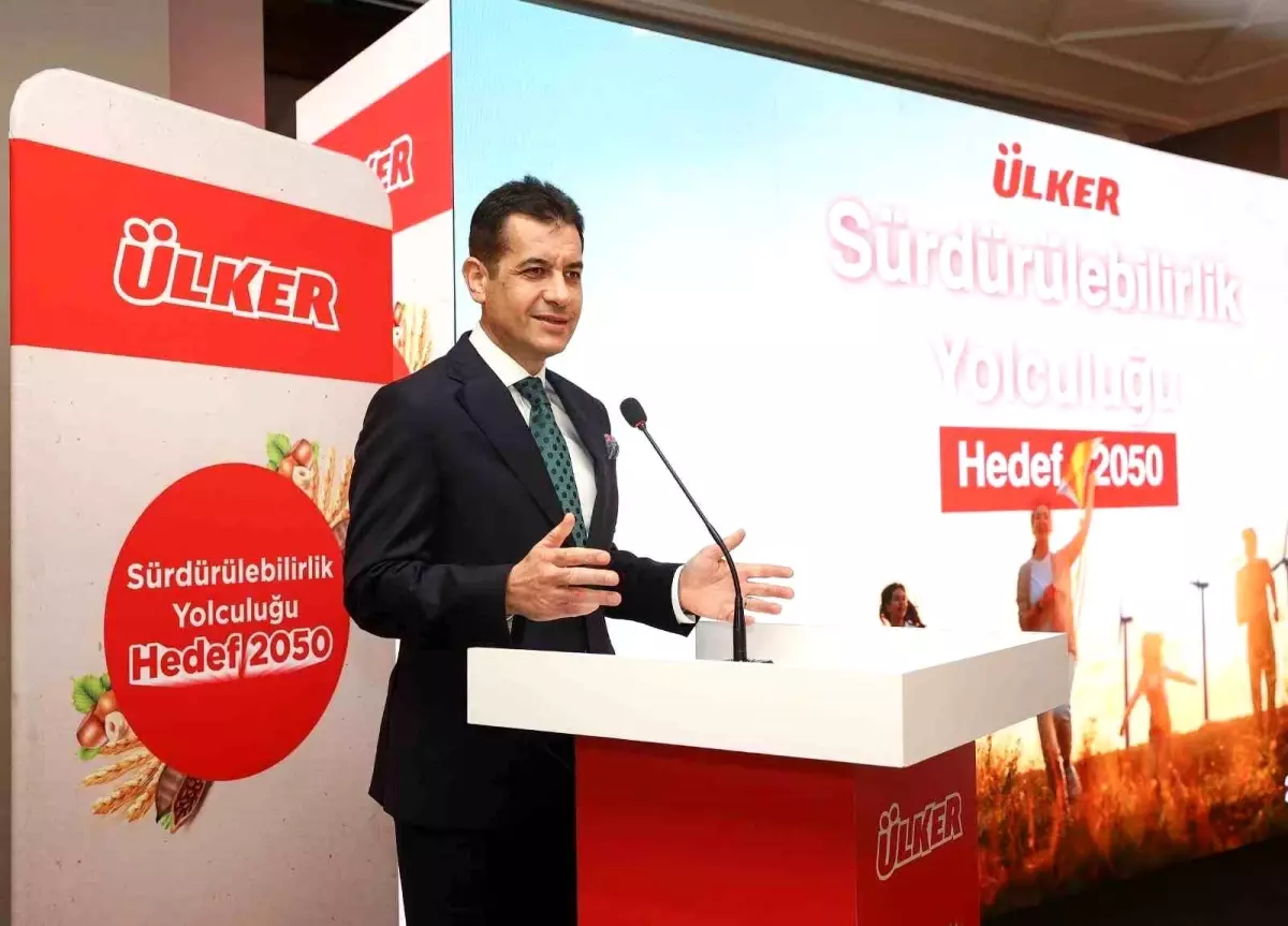 Ülker CEO'su Özgür Kölükfakı: "Hedefimiz 2050 yılında net sıfır şirket olmak"