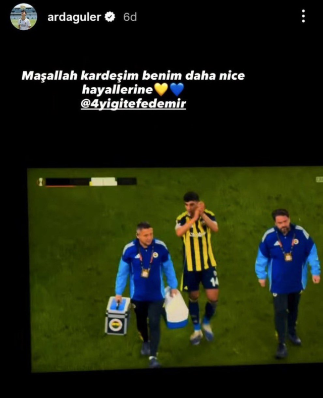 arda guler fenerbahce maci biter bitmez telefona 19300344 204 m