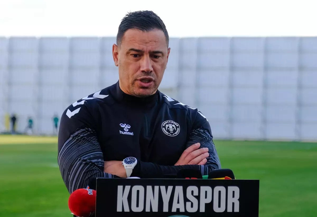 Konyaspor Teknik Direktörü Çağdaş Atan: 'Umudumuz yüksek, oyuncularıma güveniyorum'