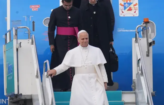 Cumhurbaşkanı Erdoğan, Papa 14. Leo'yu resmi törenle karşıladı 7 cumhurbaskani erdogan papa 14 leo yu resmi 19298545 9814 m