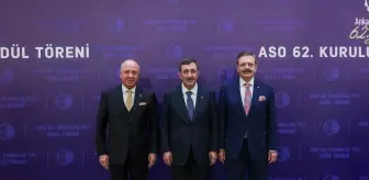 Cumhurbaşkanı Yardımcısı Yılmaz 'ASO 62. Kuruluş Yılı Ödül Töreni'nde konuştu Açıklaması