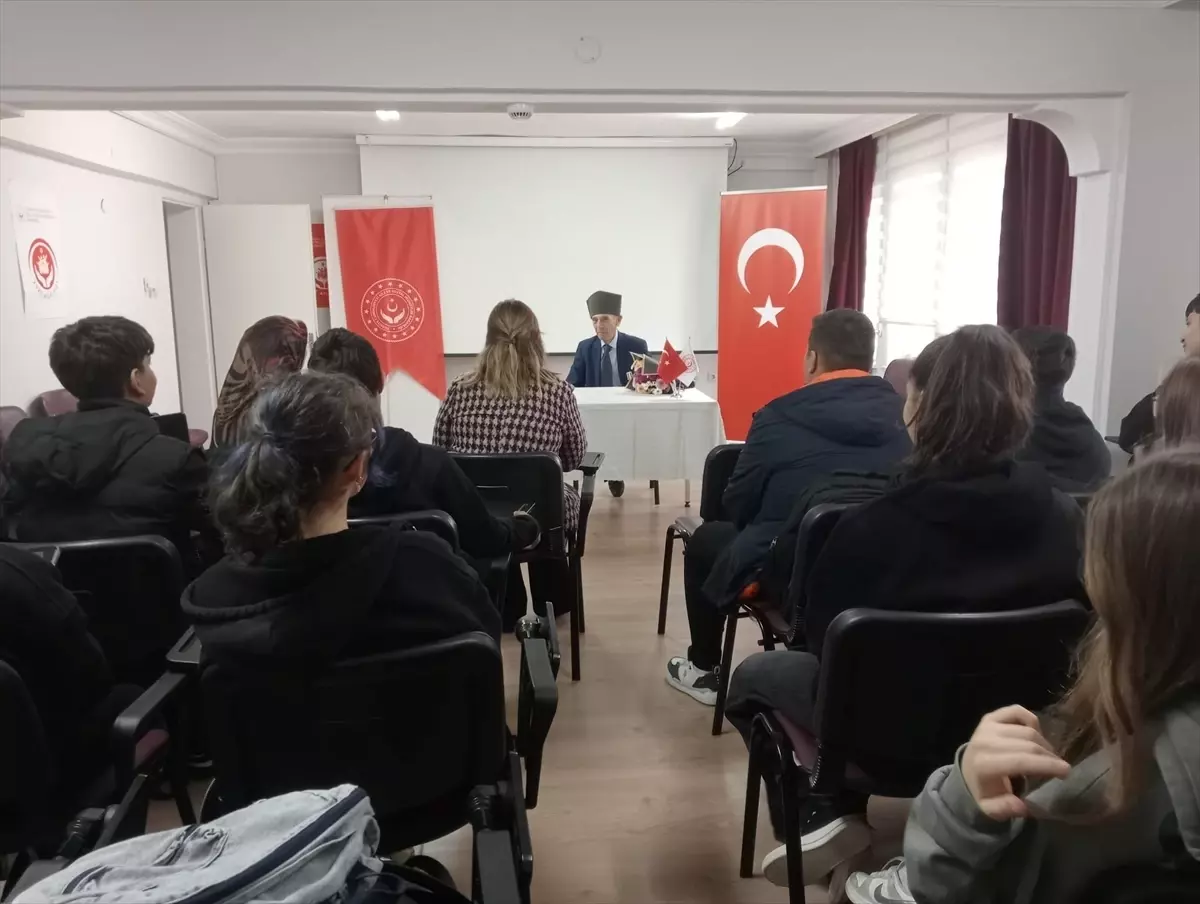 Kıbrıs Gazisi Mehmet Kanar, Keşan Fen Lisesi Öğrencileriyle Buluştu