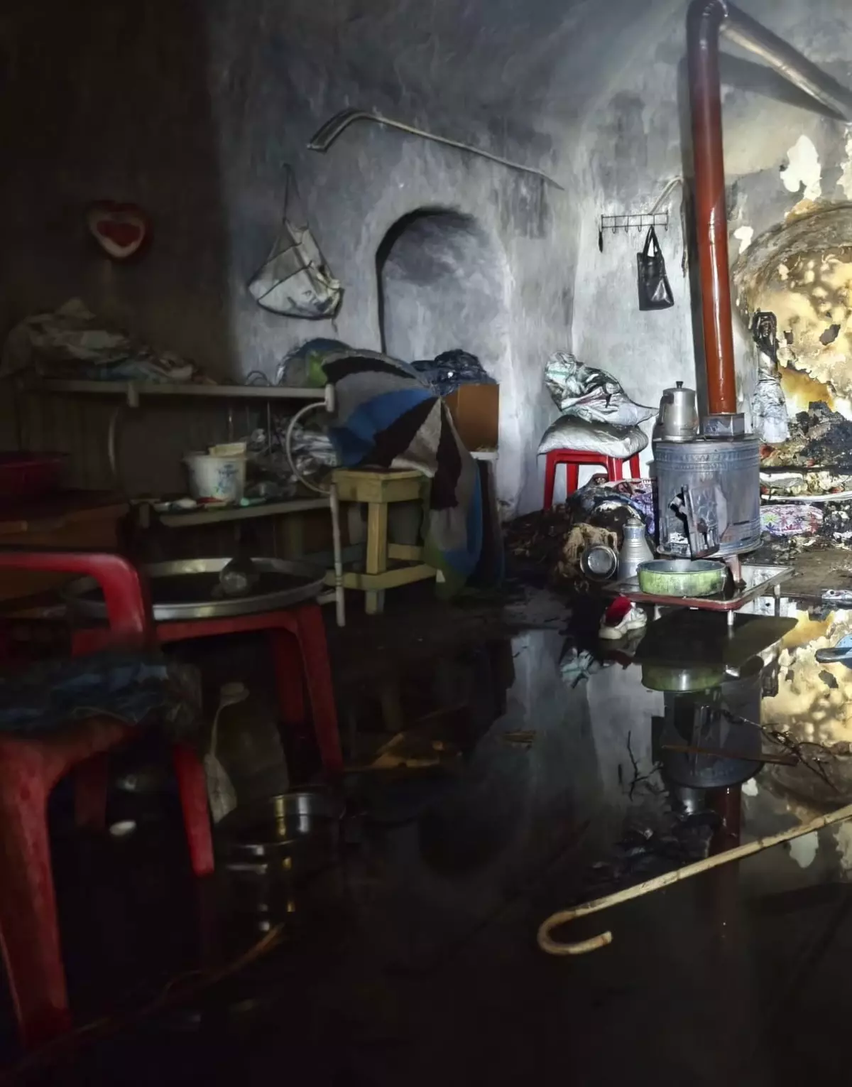 Mardin'de Ev Yangınında 80 Yaşındaki Kadın Hayatını Kaybetti