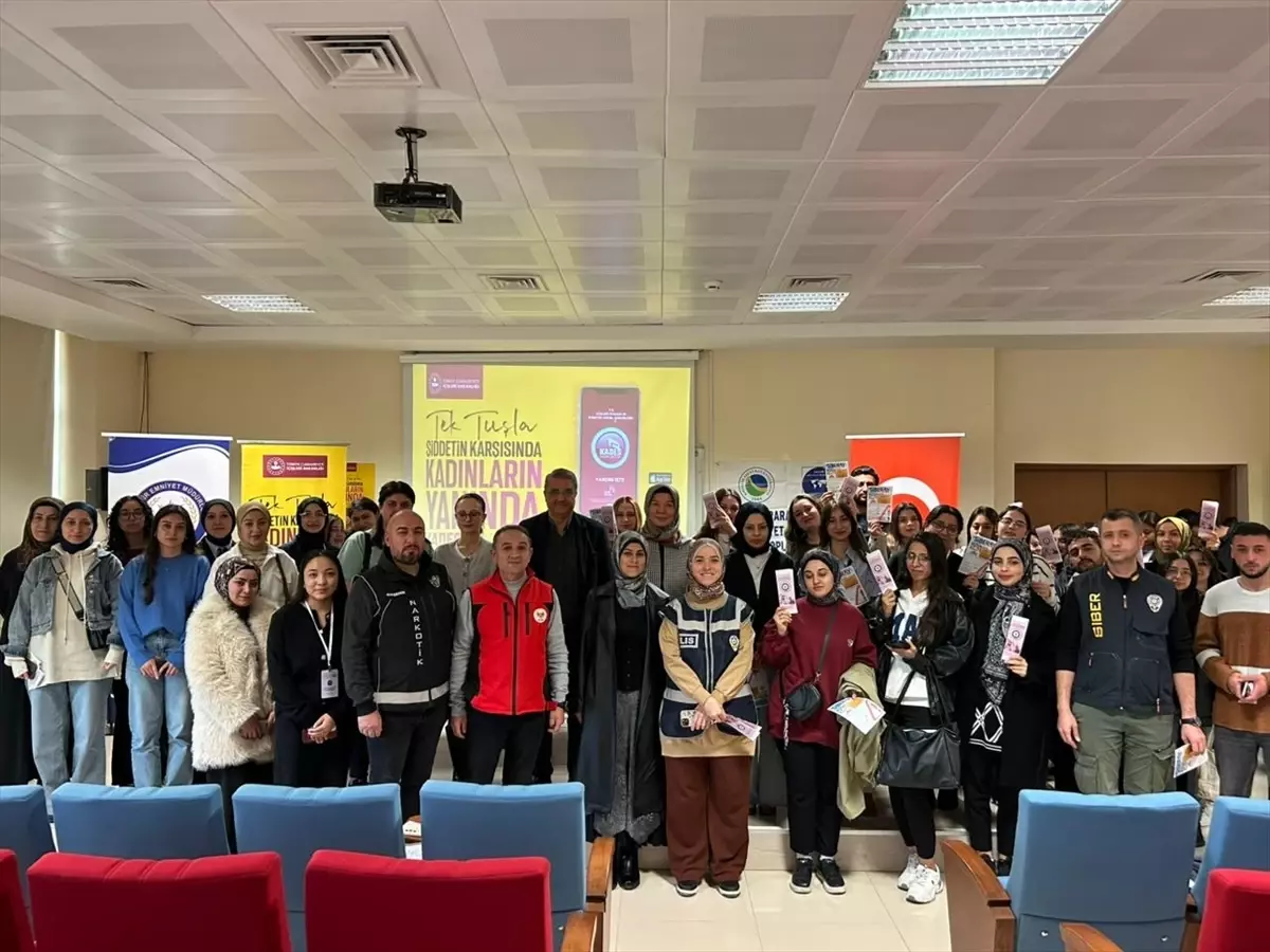 KAEÜ'de 'Kadın ve Aile Güvenliği' konferansı düzenlendi