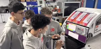 Zonguldak'ta Lise Öğrencilerinden Otonom Araçlara Ödül Getiren Proje