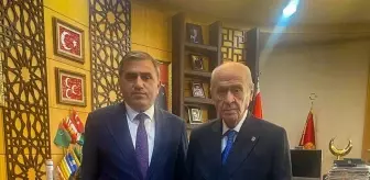 MHP Samsun İl Başkanı Burhan Mucur, Genel Başkan Bahçeli'yi Ziyaret Etti