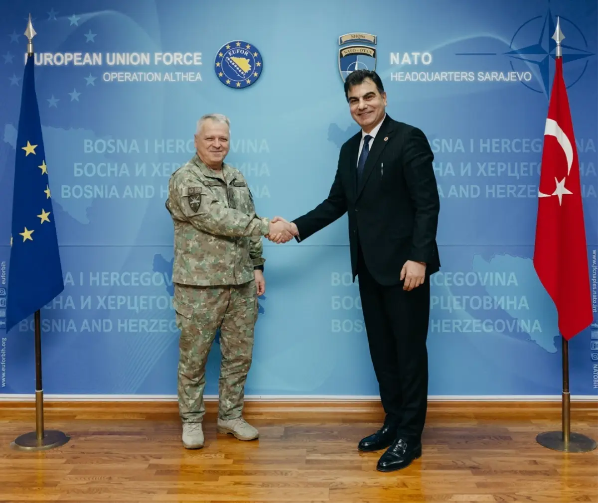 Milli Savunma Bakan Yardımcısı Musa Heybet, Bosna Hersek&apos;te Butmir Kışlasını Ziyaret Etti