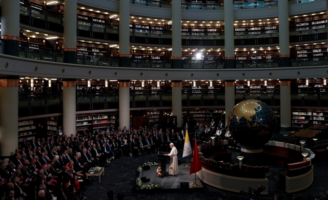 Ortak basın toplantısına Papa 14. Leo'nun sözleri damga vurdu: Türkler harika bir geçmişe sahip 4 ortak basin toplantisina papa 14 leo nun sozleri 19299160 2174 m
