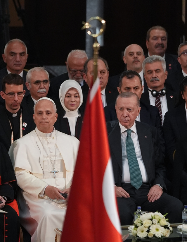 Ortak basın toplantısına Papa 14. Leo'nun sözleri damga vurdu: Türkler harika bir geçmişe sahip 8 ortak basin toplantisina papa 14 leo nun sozleri 19299160 609 m