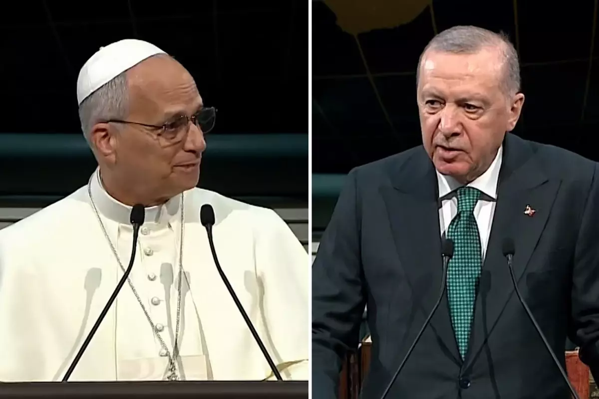 Ortak basın toplantısına Papa 14. Leo'nun sözleri damga vurdu: Türkler harika bir geçmişe sahip