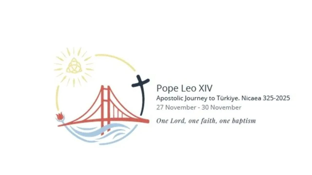 The logo prepared for Pope Leo's visit to Turkey has been shared
