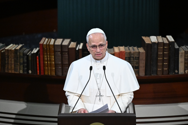 The logo prepared for Pope Leo's visit to Turkey has been shared