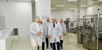 Tekirdağ Valisi Soytürk, İlaç Fabrikasını Ziyaret Etti