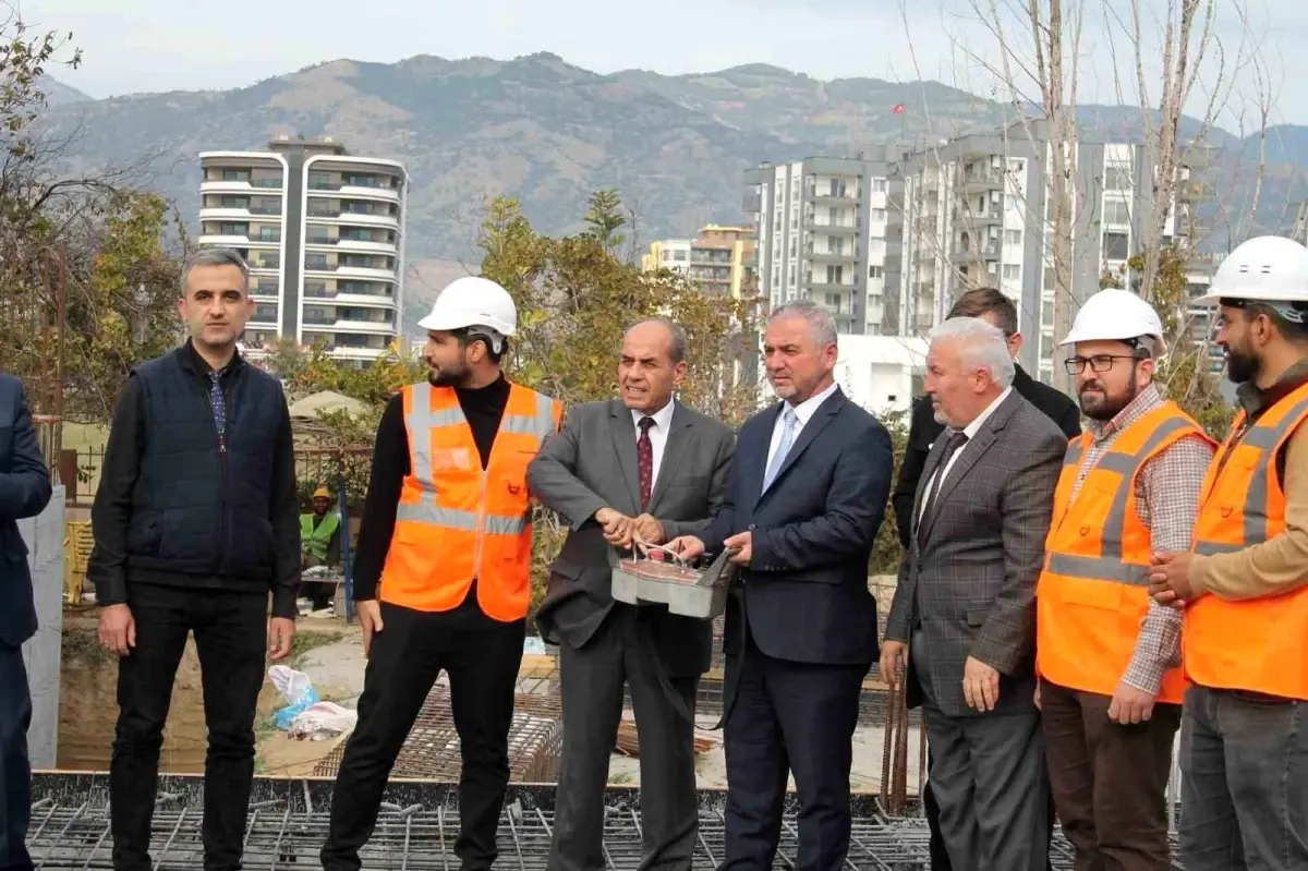 Tepecik Mahallesi'nde Kur'an Kursu İnşaatı Hızla Yükseliyor
