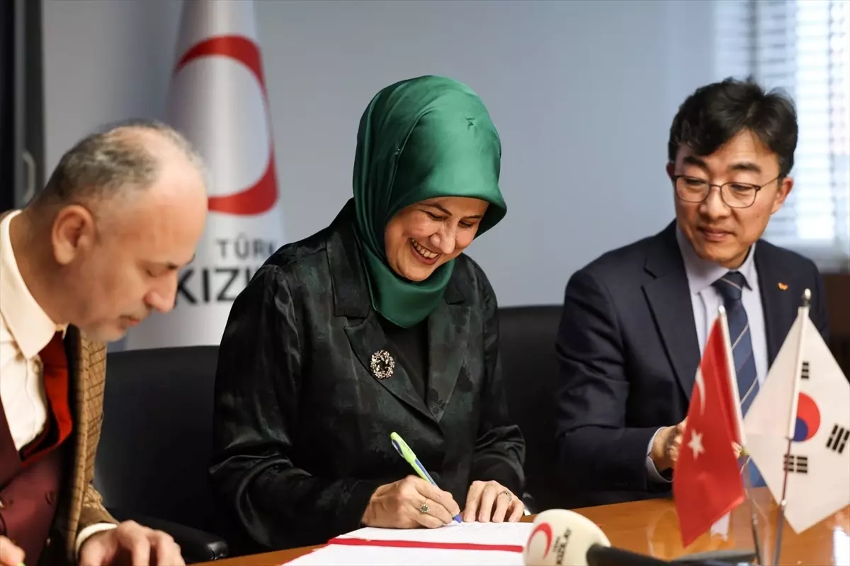 Türk Kızılay ve SK Plasma'dan Türkiye'nin İlk Plazma İlaç Üretim Tesisine İşbirliği