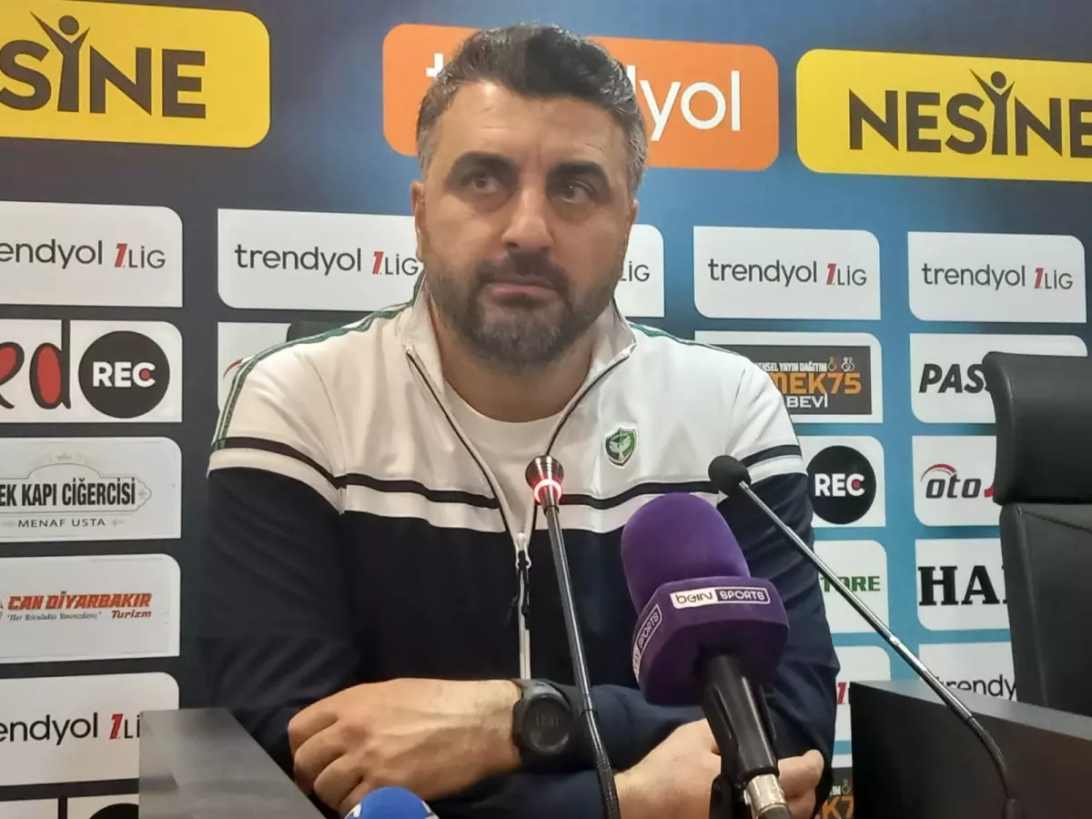 Amed Sportif Faaliyetler-Esenler Erokspor maçının ardından