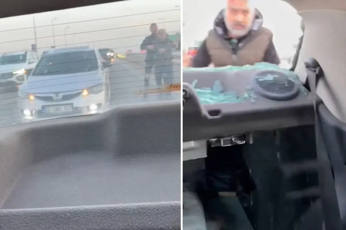 Keserli maganda! 'Allah'ını seversen' deseler de durmadı