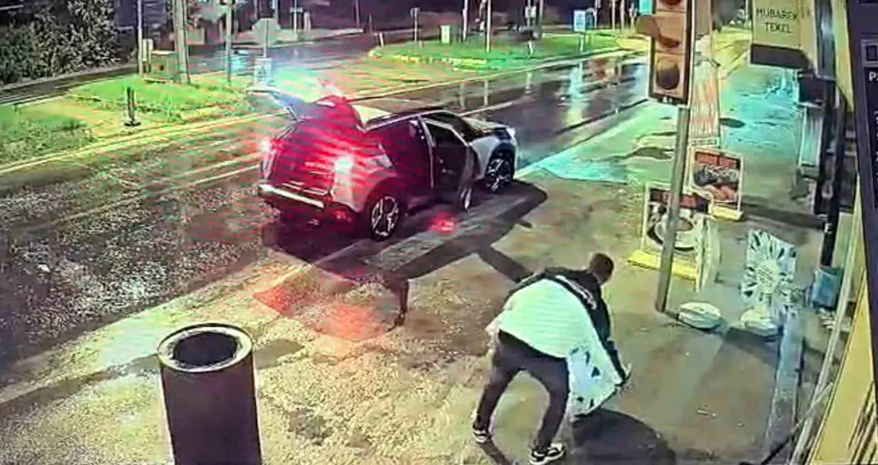 Lüks Araçla Varil Çalmaya Çalışan Şahıs Başarısız Oldu