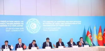 Azerbaycan'da TDT Medya ve Enformasyondan Sorumlu Bakanlar Toplantısı yapıldı