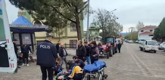 Çanakkale'de Motosiklet Kazası: Sürücü Yaralandı