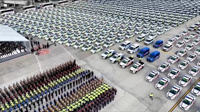 President Erdoğan distributed! Thousands of vehicles captured in a single frame