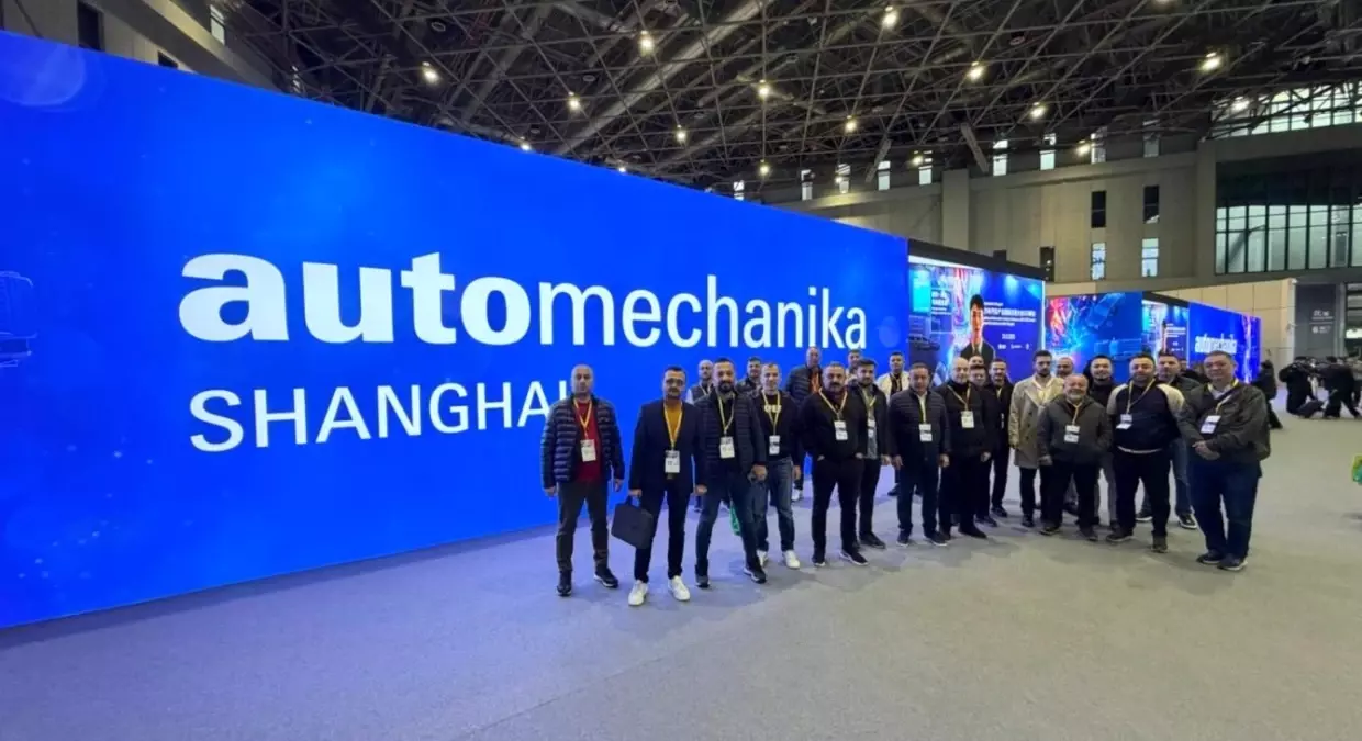Denizli Ticaret Odası, Shanghai Automechanika 2025 Fuarı'nda Otomotiv Sektörünü Temsil Etti