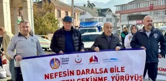 Diyabet ve KOAH Farkındalığı İçin Yürüyüş Düzenlendi