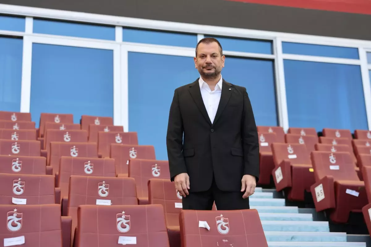 Trabzonspor Başkanı Ertuğrul Doğan: Uzun Vadeli Başarı İçin Çalışıyoruz