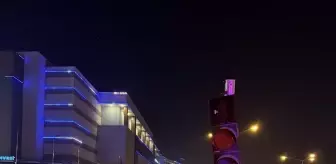 Erzurum'da Dur İhtarina Uymayan Sürücü Kaza Yaptı