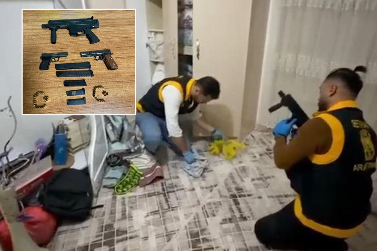 Gardıroptan cephanelik çıktı! Kardeşlerin savunması inanılmaz
