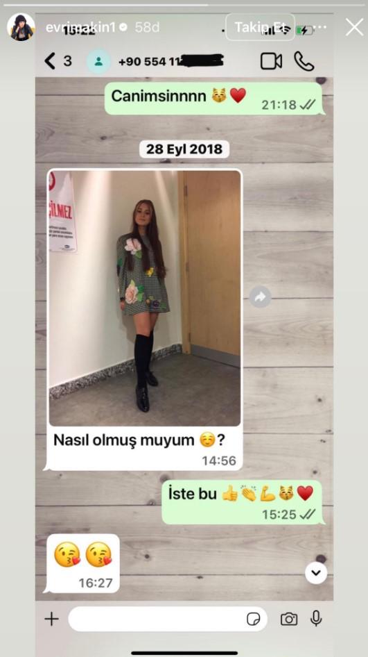 A move that will change the course of the allegations! Evrim Akın shared messages from 7 years ago