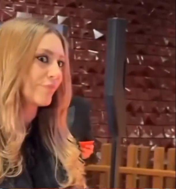 Sinem Kobal's demeanor at KADEM's launch became a topic of discussion