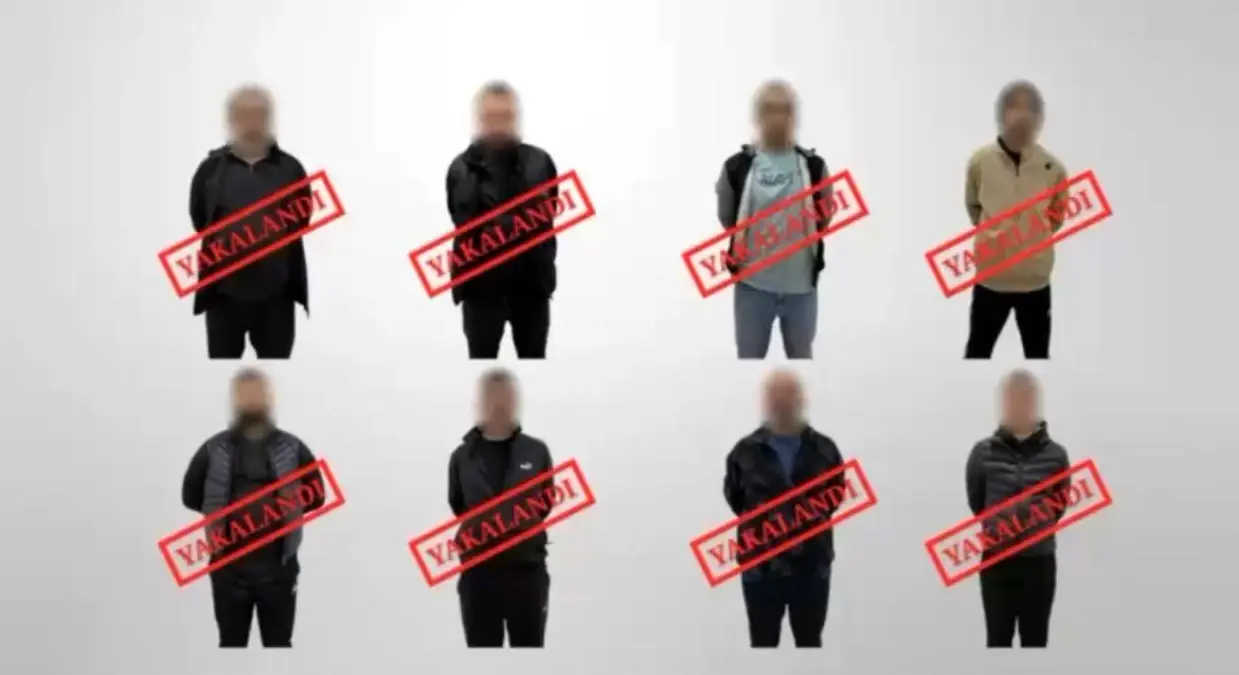 Gürcistan'dan Türkiye'ye Kırmızı Bültenle Aranan Suçlular Getirildi