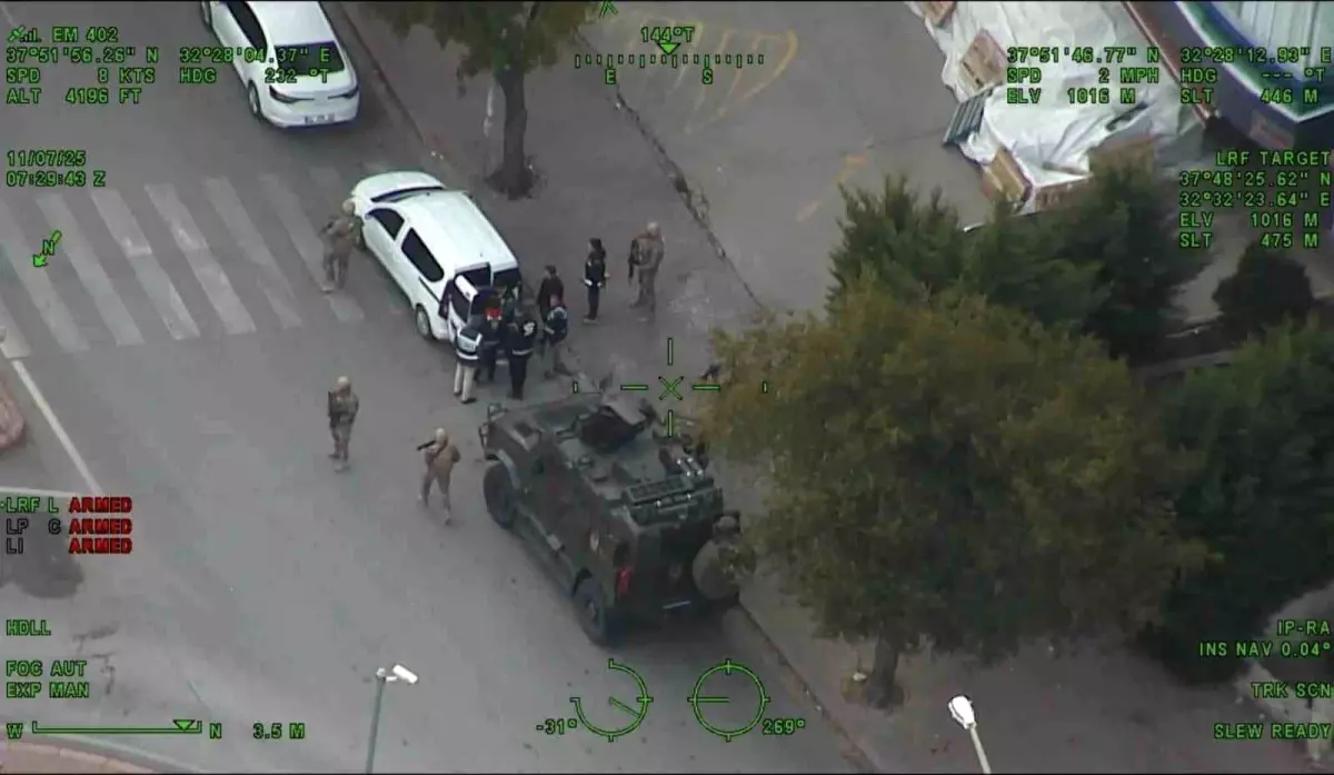 Konya'da İki Organize Suç Örgütüne Büyük Operasyon