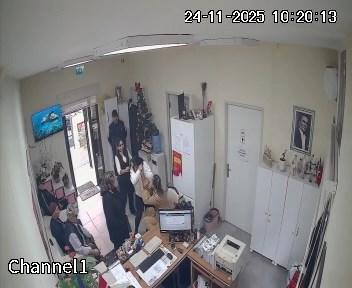 Intense fight between muhtar and citizen captured on camera