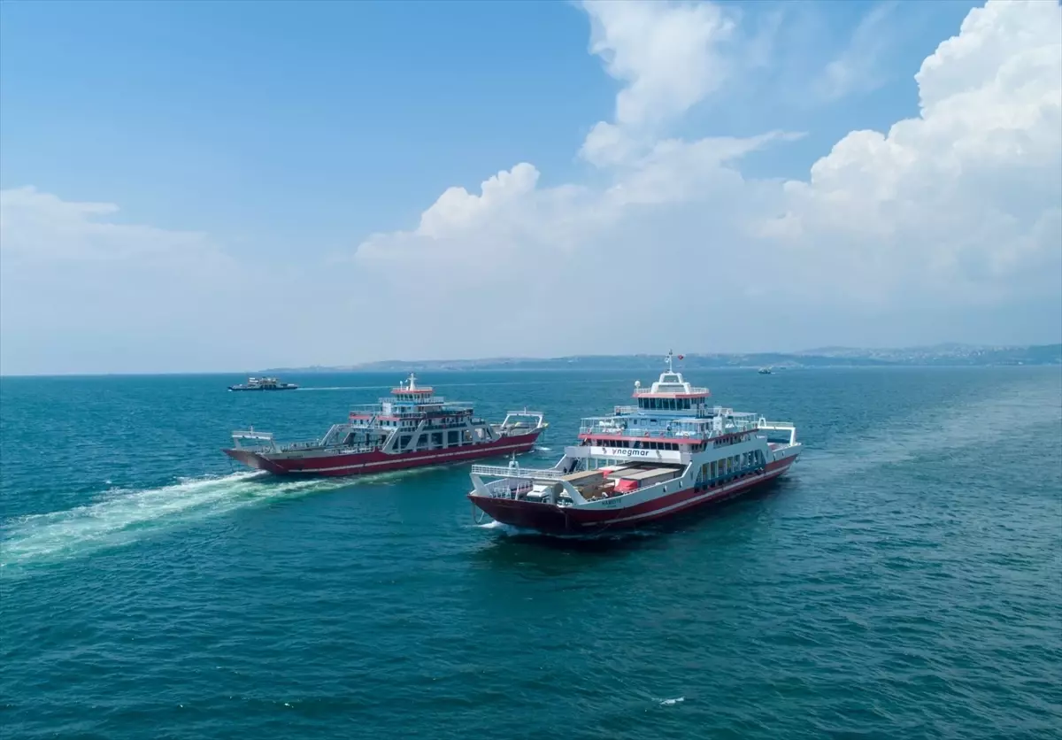 Negmar Narlı Feribot Yılda 3 Milyon Yolcu Taşıyor