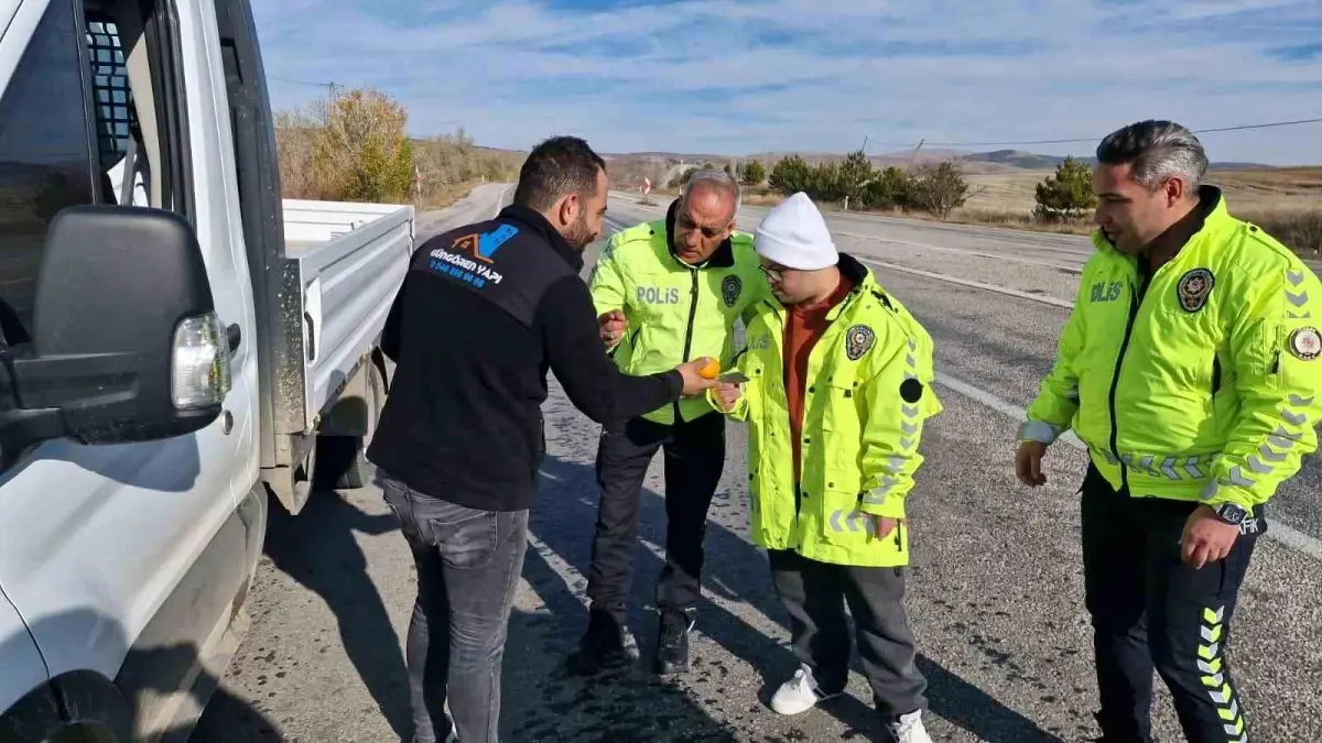 Özel Öğrencilerden Trafik Denetimi Heyecanı